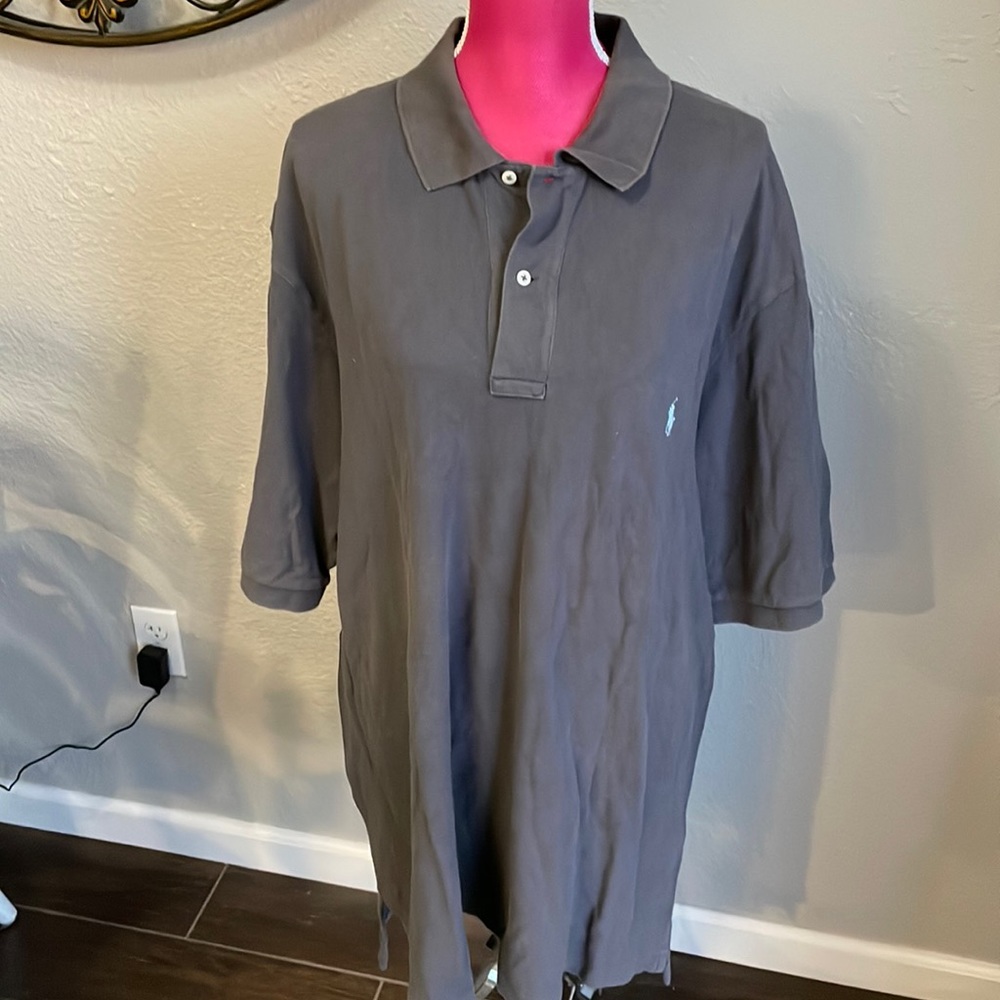 Polo Ralph Lauren Gray 2XLT polo